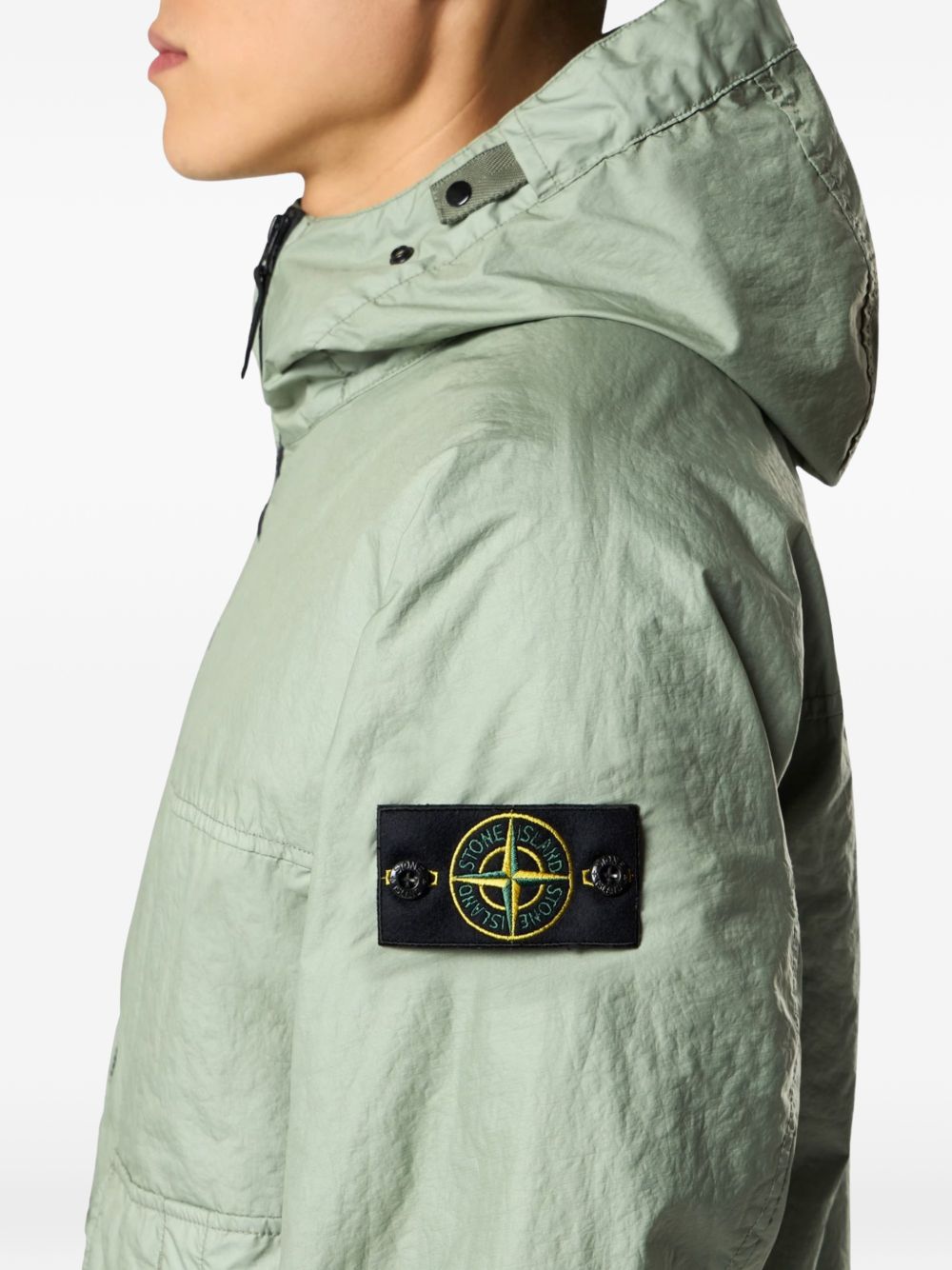 Stone Island Coats - Blue and green | 63a4f2e2cd0435fe0f69b34775be7ca611a11597