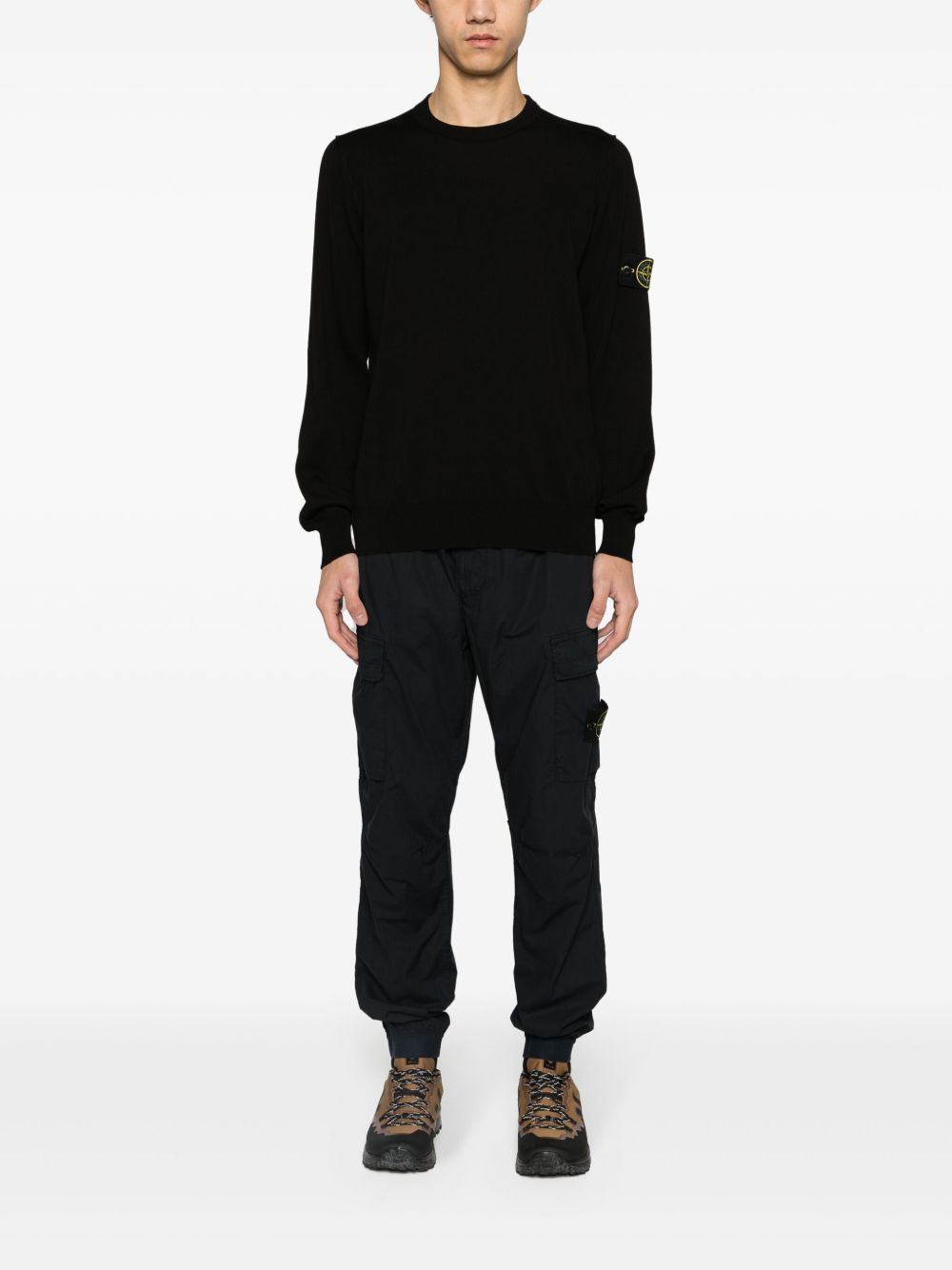 Stone Island Sweaters - Blacks and greys | 2a33055f83e7c9d3ec1b3bf538a94b16ddf79b75