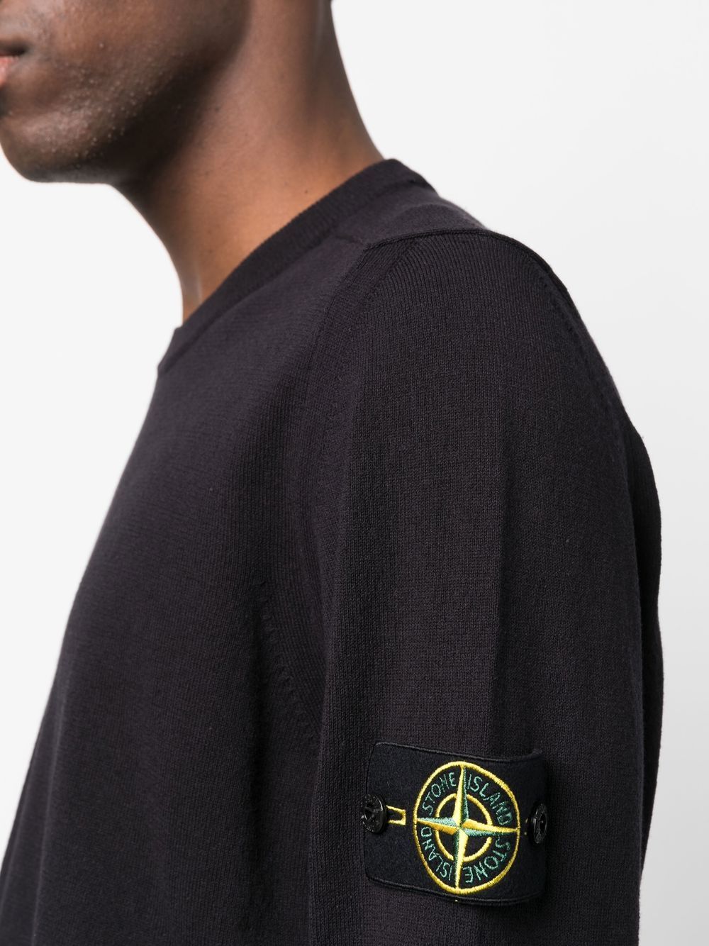 Stone Island Sweaters - Blue and green | 3c137e2317568890b67c49e05e26a03c989e133b