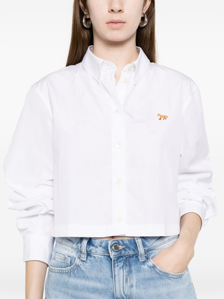 Maison Kitsune' Shirts - Light and natural | 8a61b0f6673538d6a465f65b1262a6b358cea7d0