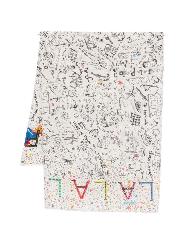 Faliero Sarti Scarfs - Blacks and greys | 99c8845eb30f51804b3de6ef60be1bdc29677e21