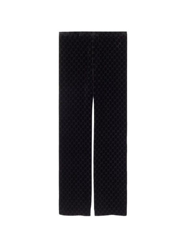 Gg Velvet Trousers