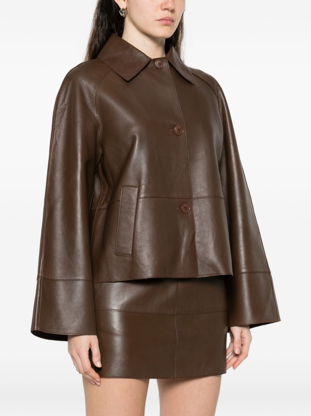 Parosh Jackets - Brown | 1ced795f357d085621c2e370347447951a6a3ed2