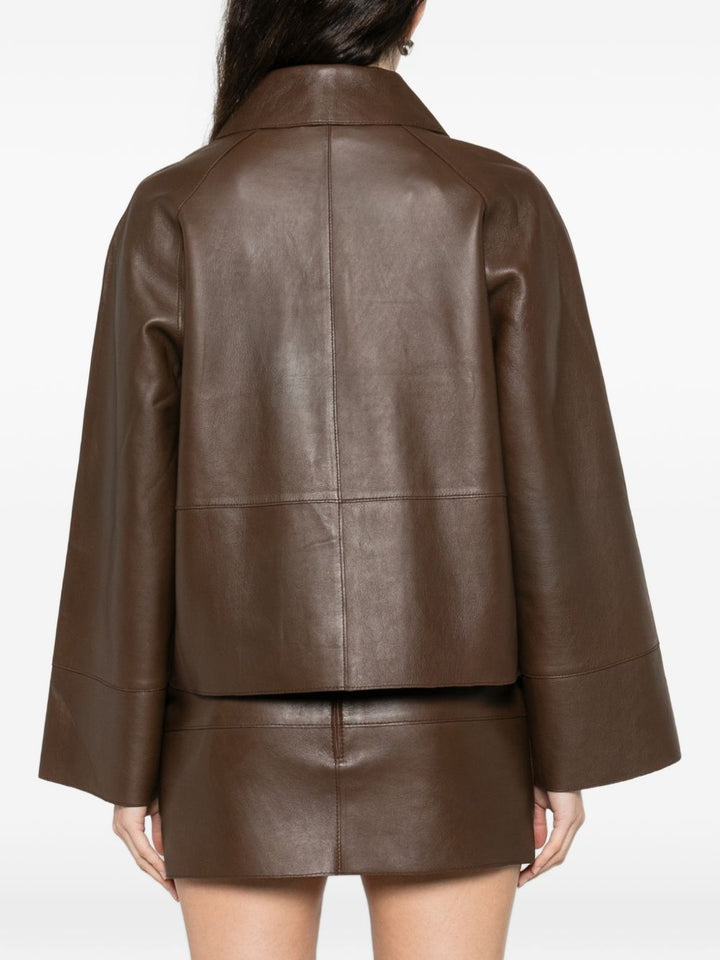 Parosh Jackets - Brown | fa91c82cd8515a7f1132269f7e5de44ea0f7dcc9