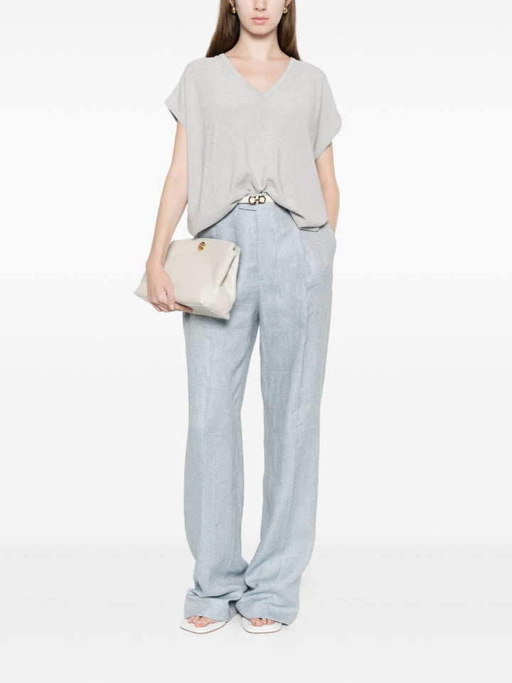 Fabiana Filippi Top - Neri e Grigi | dc12c759145b3f5ac6a99f1df6d241b7af43372c
