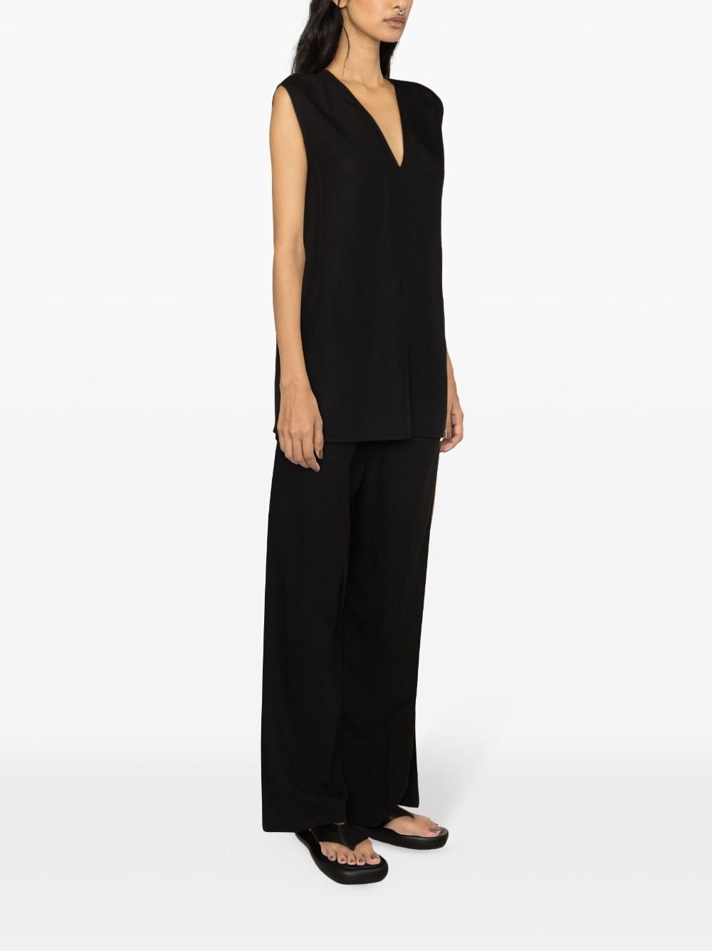Toteme Main Trousers - Neri e Grigi | 972e6087f722cc5e1b987b977cfc12a6eaf3750a