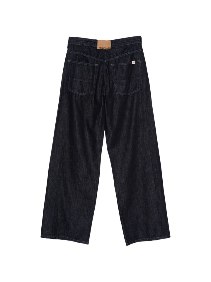 Semicouture Trousers - Neri e Grigi | 1583542e5ad746c3ddad37b3ca0f8e5c19a7eace