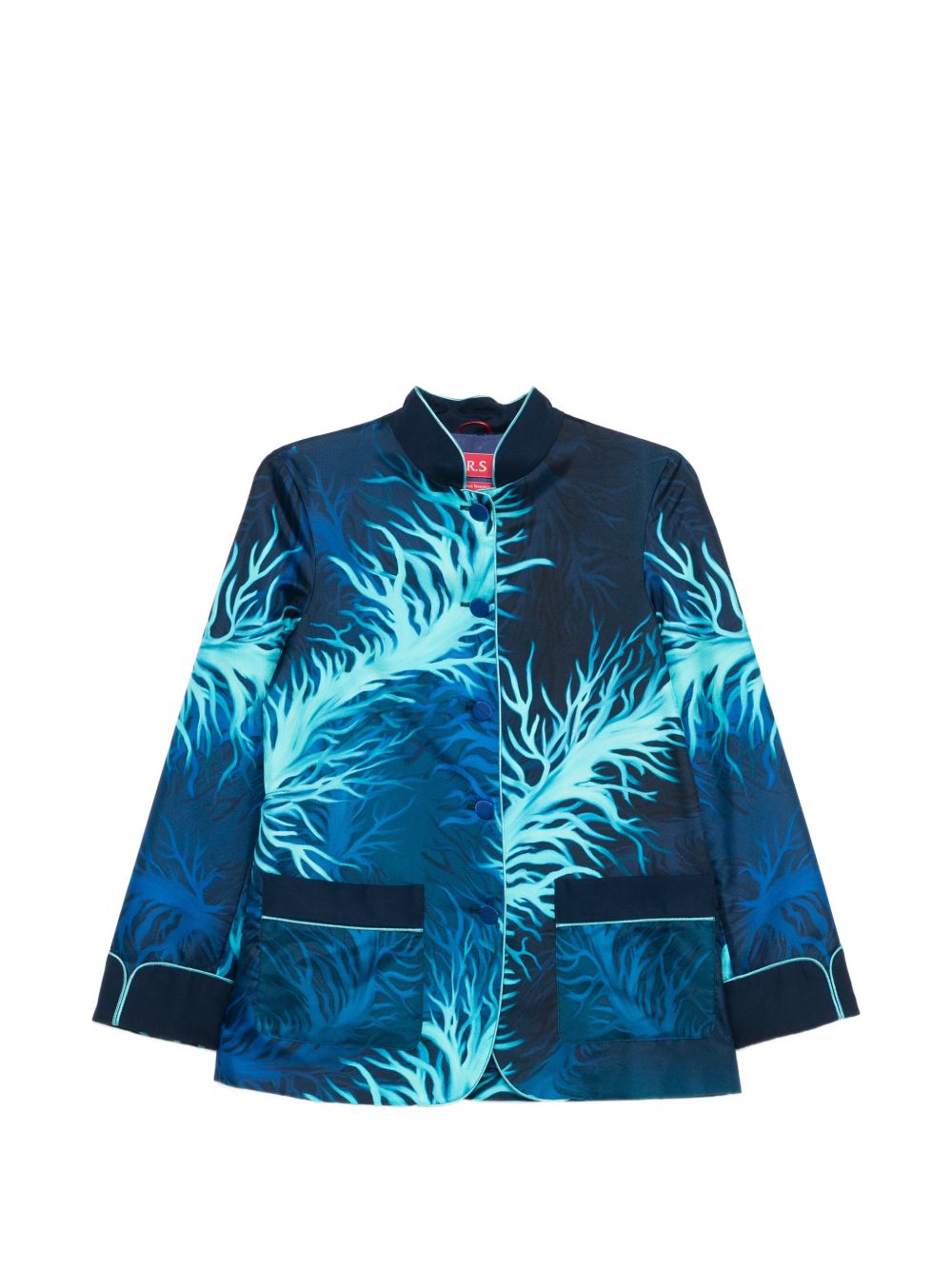 F.R.S . Jackets - Blu e verdi | f8a4775aaf2ae8bb4b72674eb27470c9a85f2096