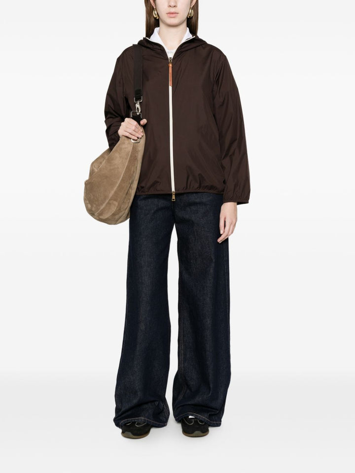 Moncler Coats - Marroni | 55f737ddd911e733c851137c61a11e8b976642b5
