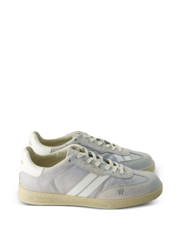 Double U Leather Sneakers