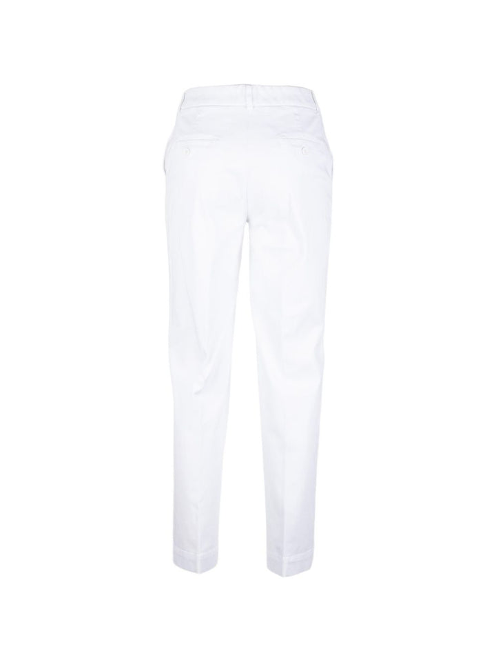 Via Masini 80 Trousers - WHITE | 9d8ff1d46e78e9fc35d26c13b04b6945135fa3aa