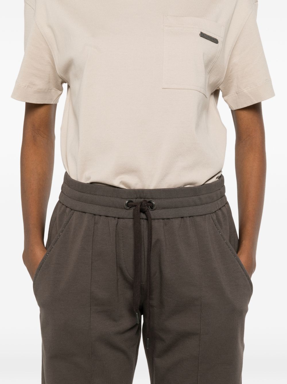 Brunello Cucinelli Trousers - Brown | dc4f96b96120a8874e097e3dad416246de38ad08