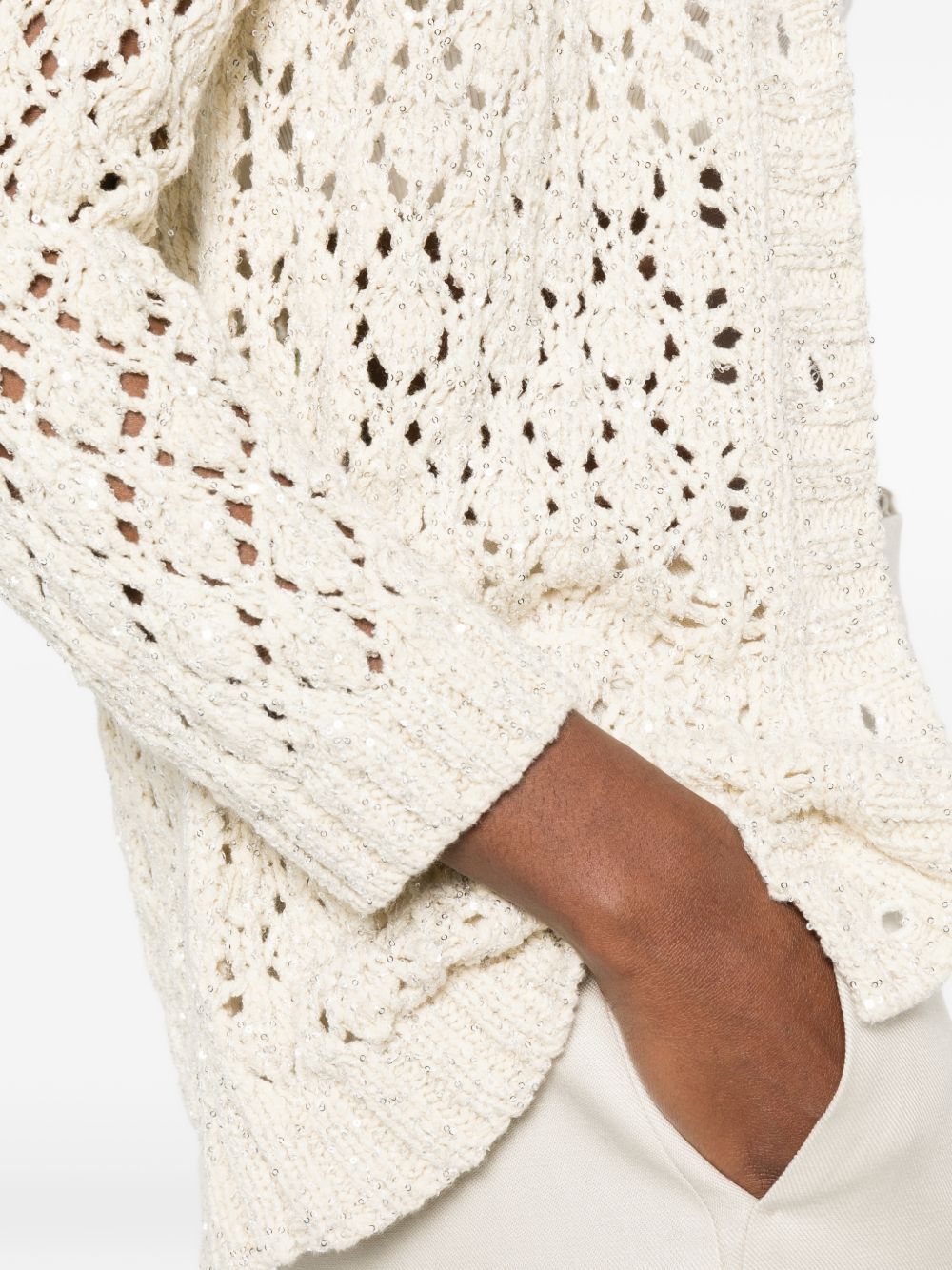 Fabiana Filippi Sweaters - Light and natural | 97294b373e5acf5fc6164f2c0b73dd6c6f153328