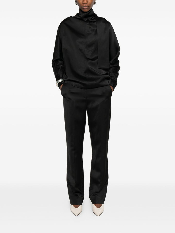 Toteme Main Trousers - Blacks and greys | 8238a8c3ef9755adda2cc0c7ddebaeee80746fba