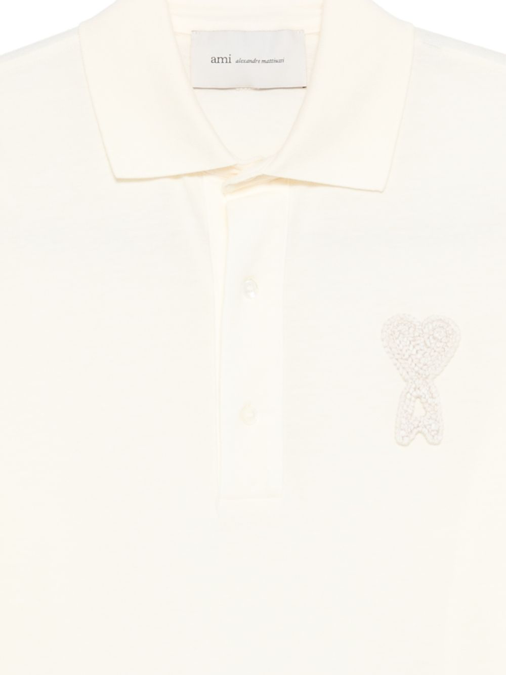 Ami Paris T-shirts and Polos - Light and natural | 3589d523a544c07d698eb0d737a9ec1eb3621e17