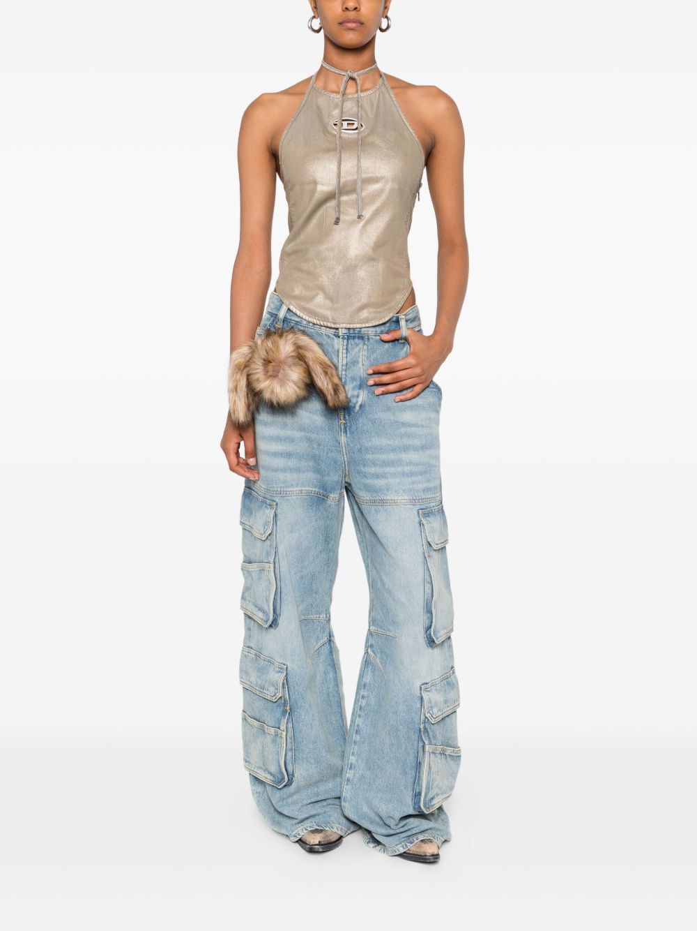 Diesel Top - Brown | 6418b1245deecb7a1d5fb58ea4329f21641212cd