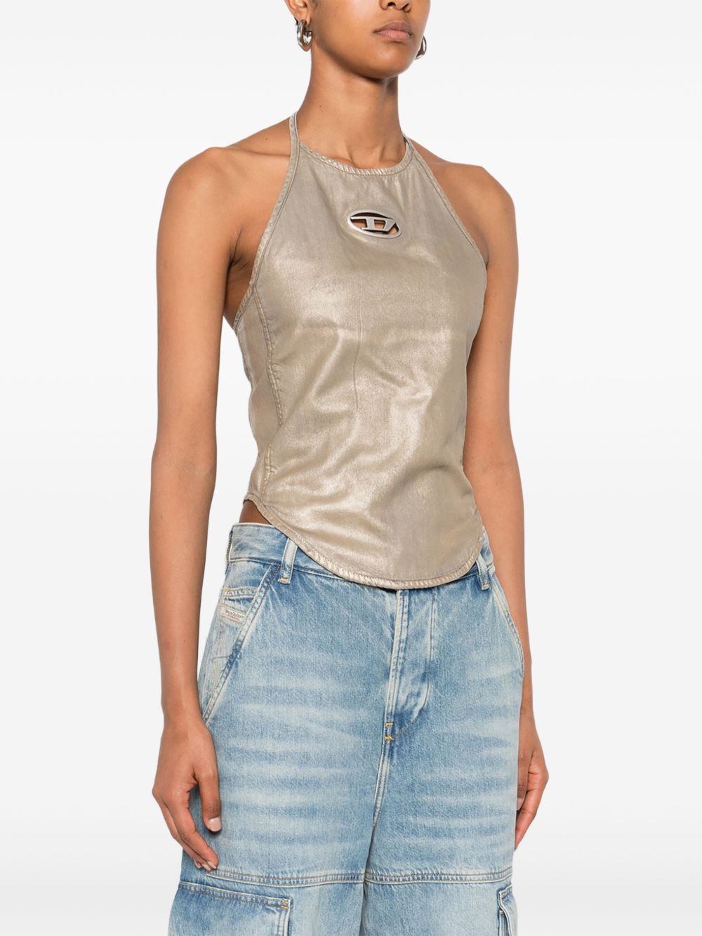 Diesel Top - Brown | debd4750991a06734a124ec72fb646b48a9f6795
