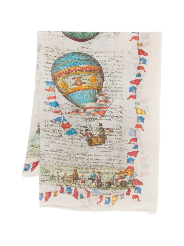 Baloon Silk Blend Stole