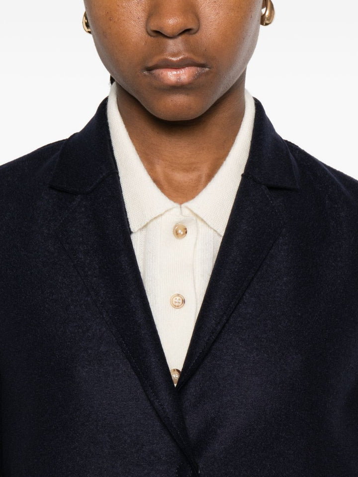 Harris Wharf London Coats - Blue and green | 4df55e6171a34cb8960d271bd37d21ca71796764