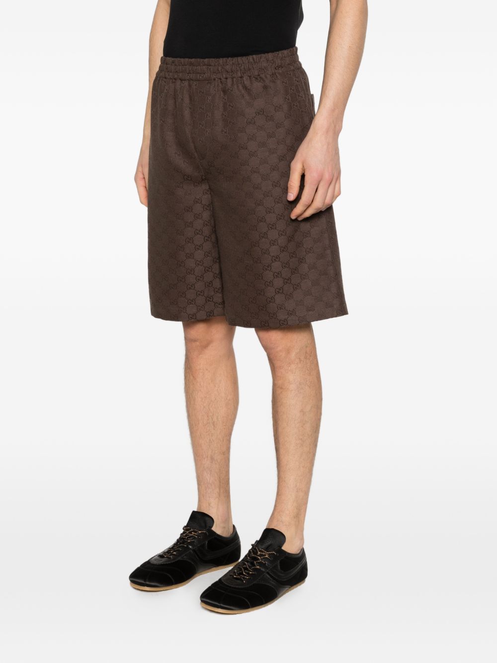 Gucci Shorts - Brown | 6a7b824316c8f26cfdea9ed22242fdf1cf61be30