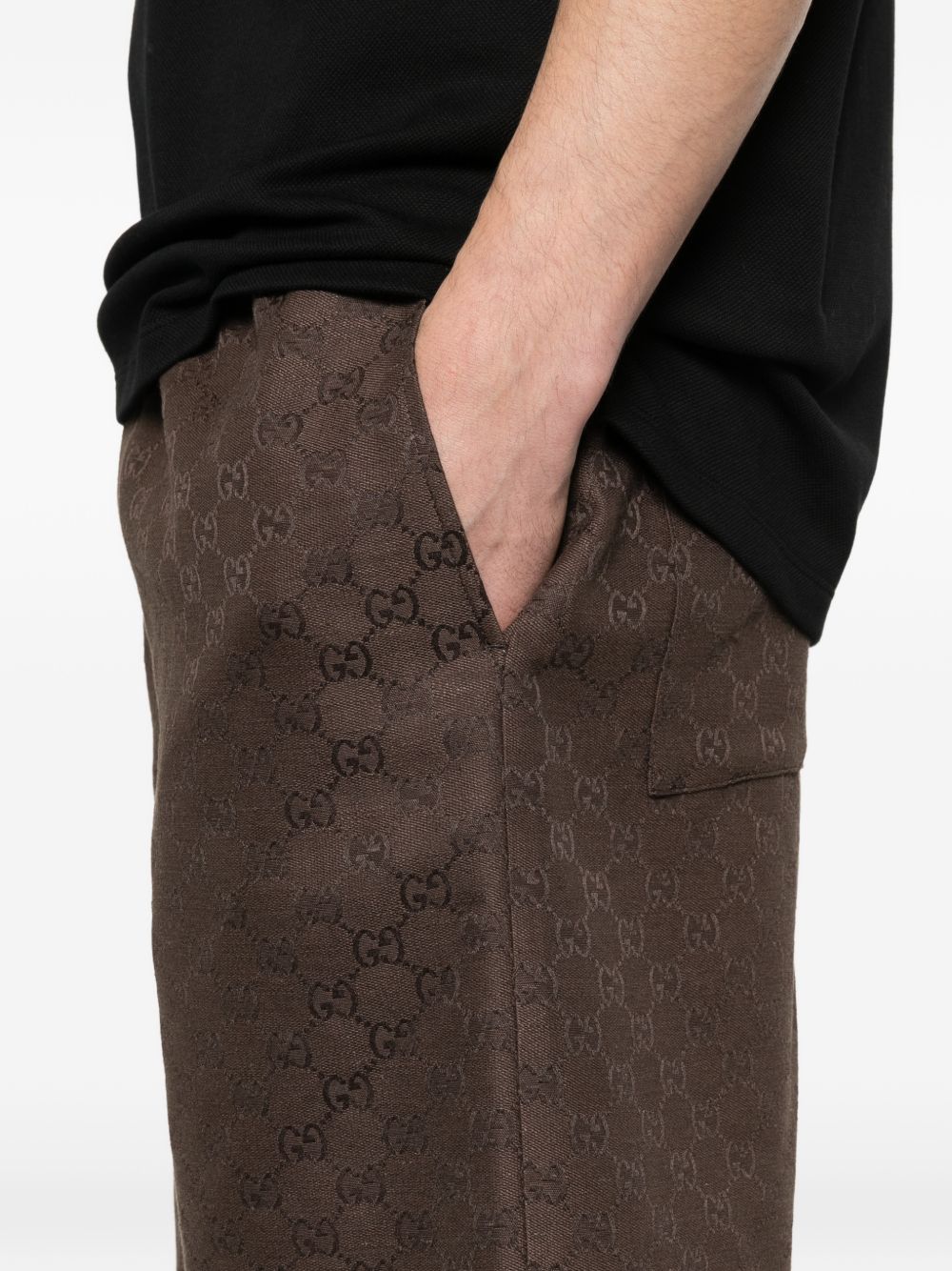 Gucci Shorts - Brown | 2a4bc2fb438693b00a57cdbdc953220ee3b9607e