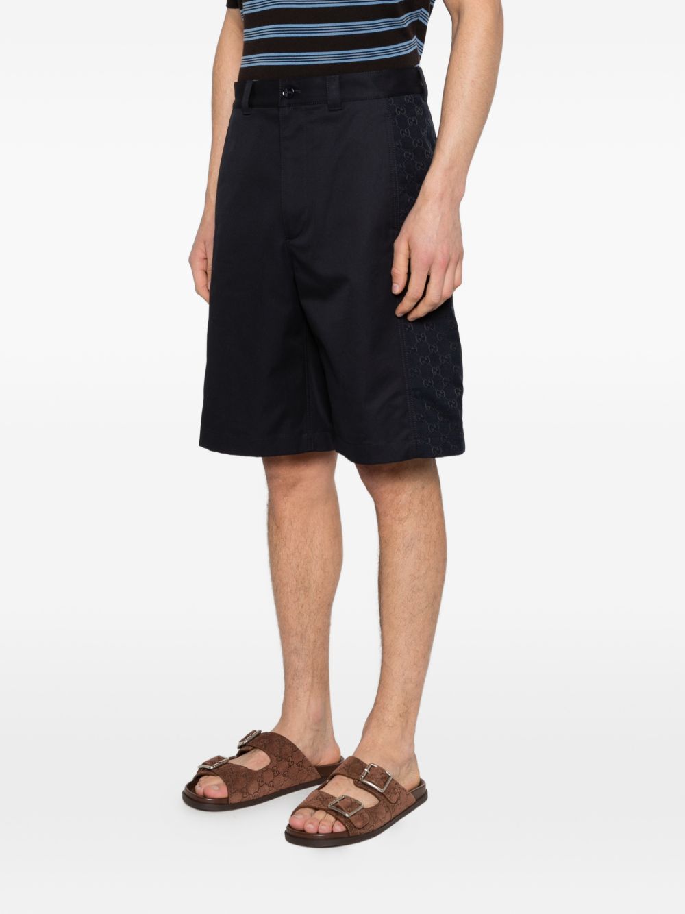 Gucci Shorts - Blue and green | 6b47a64ad8b7adcb02c861ed0c3e798a768733d7