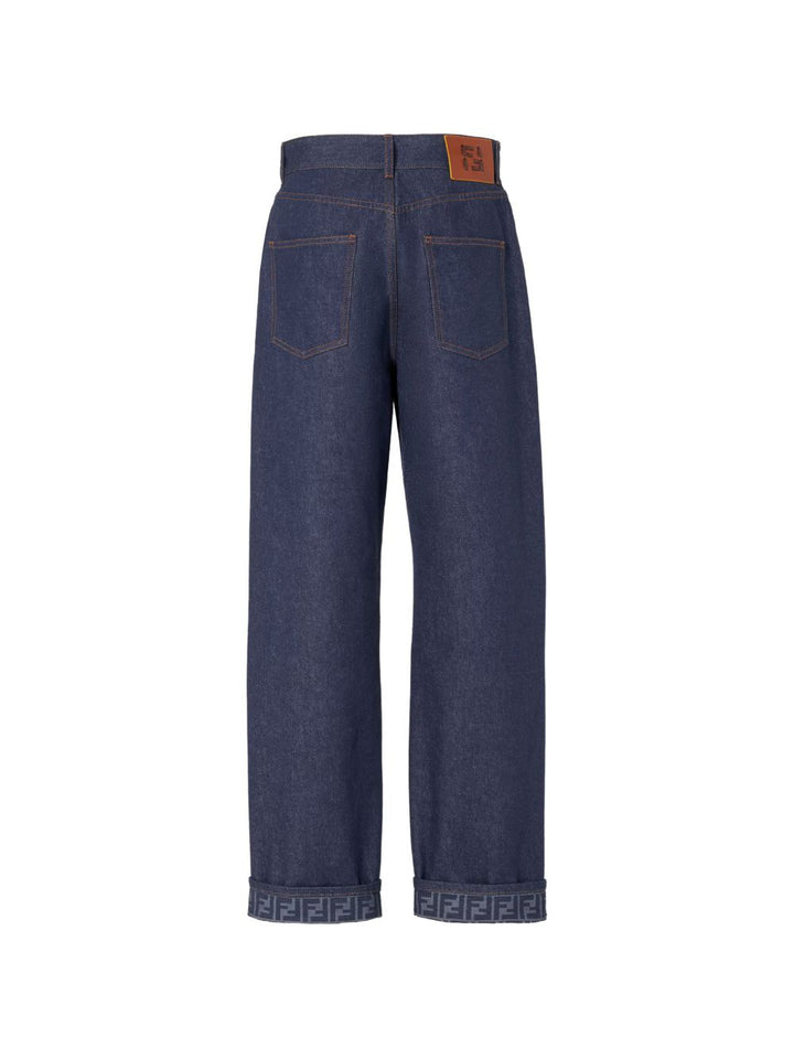 Fendi Jeans - Blu e verdi | 3341903ae22012a7c01f1be4132a900ba911c5c9