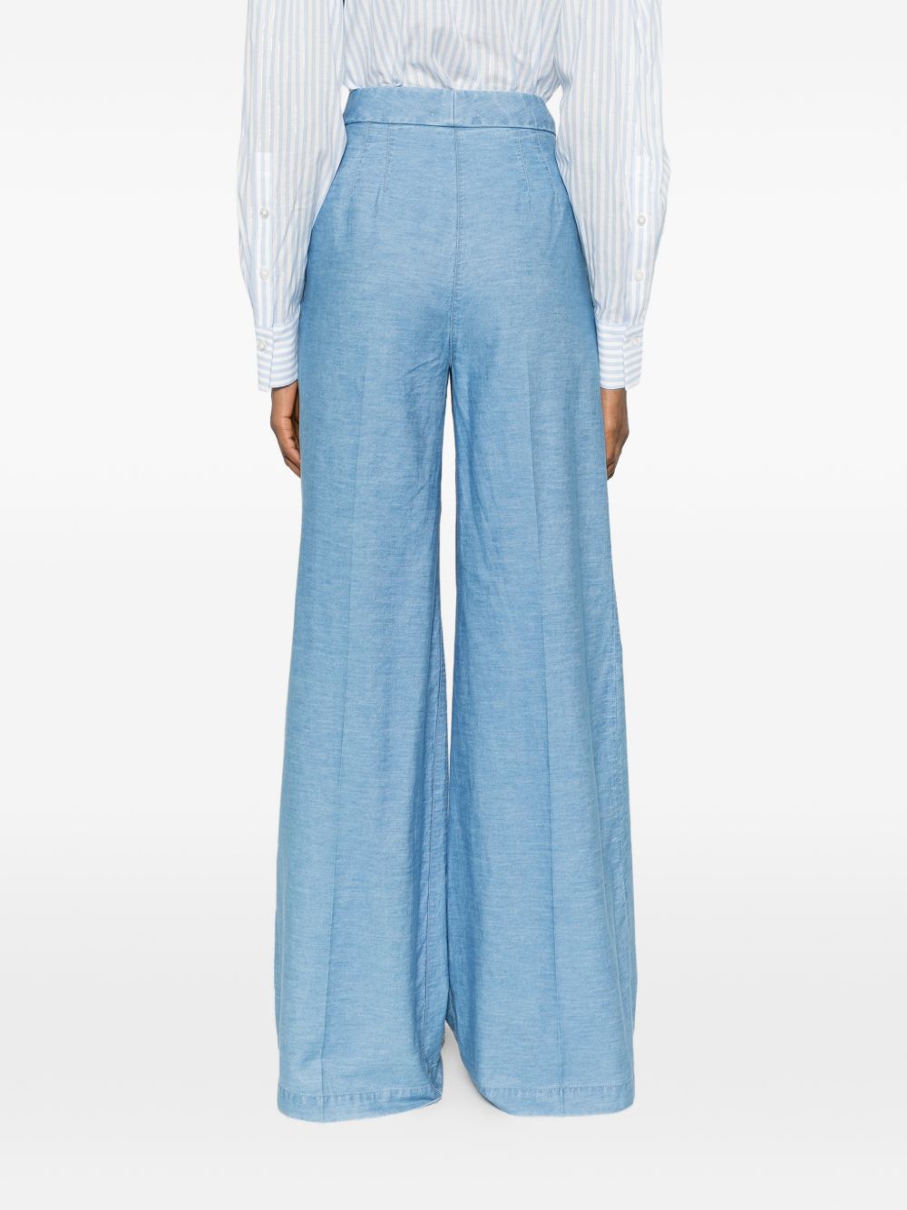 Via Masini 80 Trousers - Blu e verdi | 6841575d977d21e0058cff0b2e94fc411a3dedda