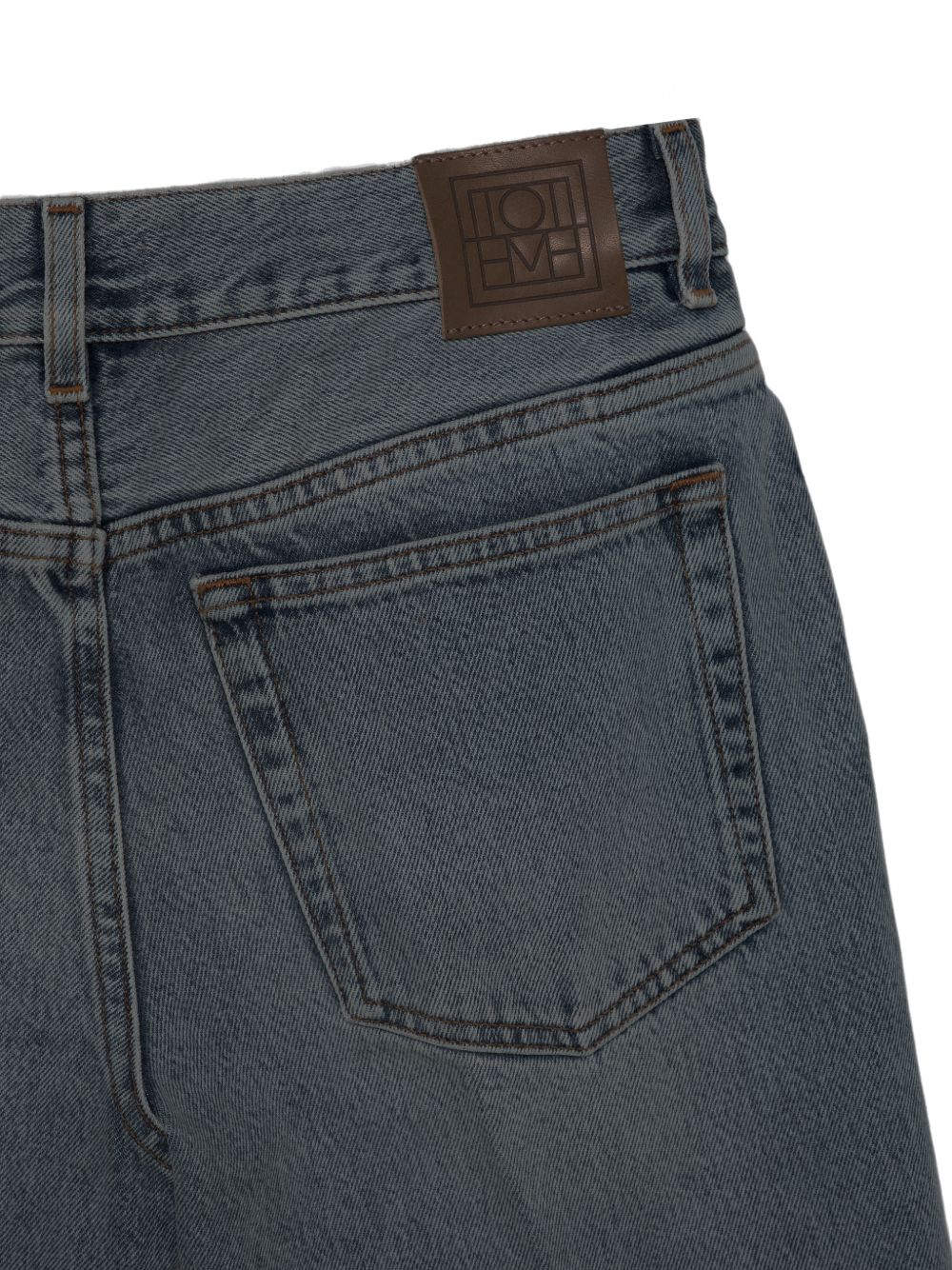 Toteme Main Jeans - Blu e verdi | 9e4f51caaeaff1474adcc3404e24fa71af6d0bbe