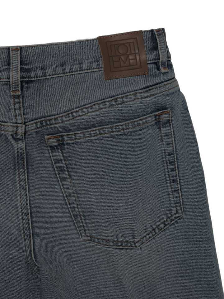 Toteme Main Jeans - Blu e verdi | 9e4f51caaeaff1474adcc3404e24fa71af6d0bbe
