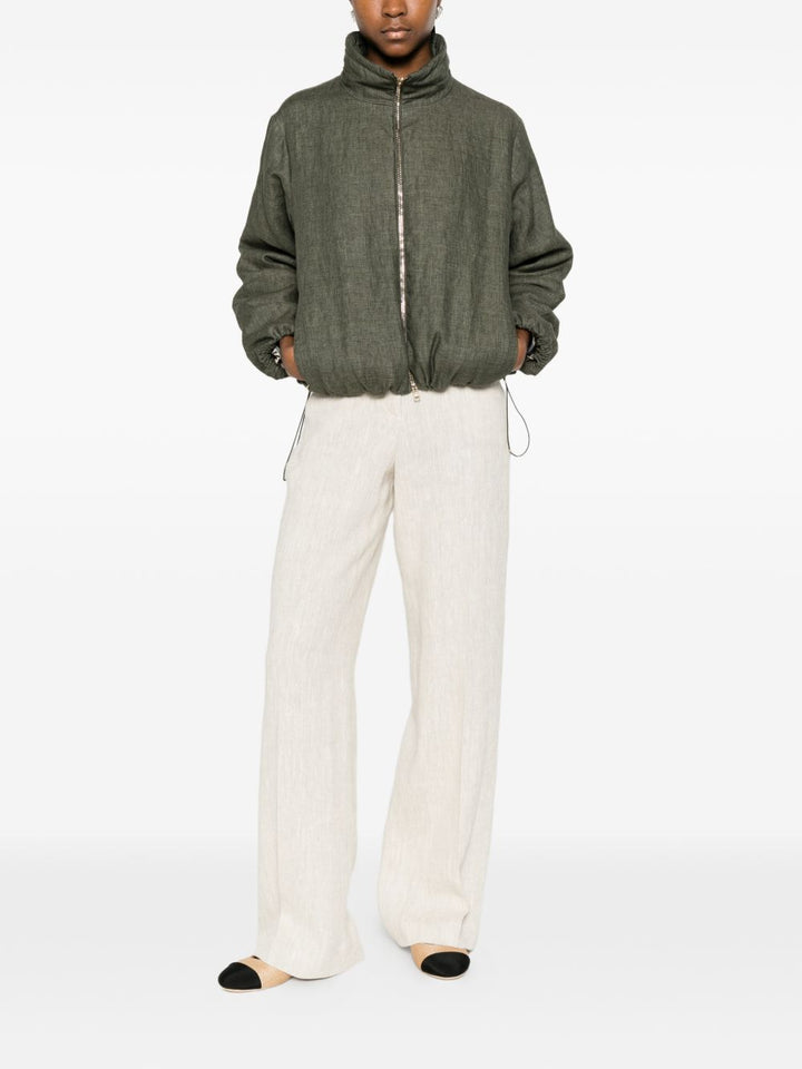 Herno Coats - Blue and green | 6605c0a1d5434c29a1b0666b5807f15f1b2eb8b3