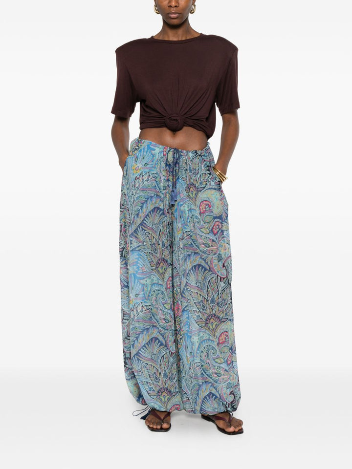 Etro Trousers - Blue and green | 3bb5cb630da9e77b210987c8aa8390254d637b1b