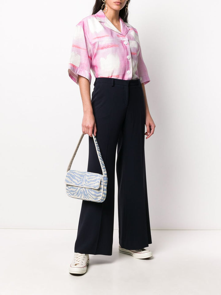 Alberto Biani Trousers - Blue and green | 464c553a8c3722a2137f2f9156b2cfb341c9e3a7