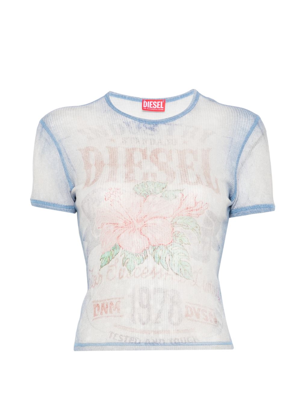 Diesel T-shirts and Polos - Blue and green | d31c186592c05c7757e68ec723f4e9011c40ba82