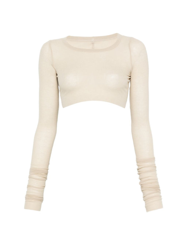 Rick Owens T-shirts and Polos - Light and natural | 493c629ffde19f6403a026727212f7a5c574db44