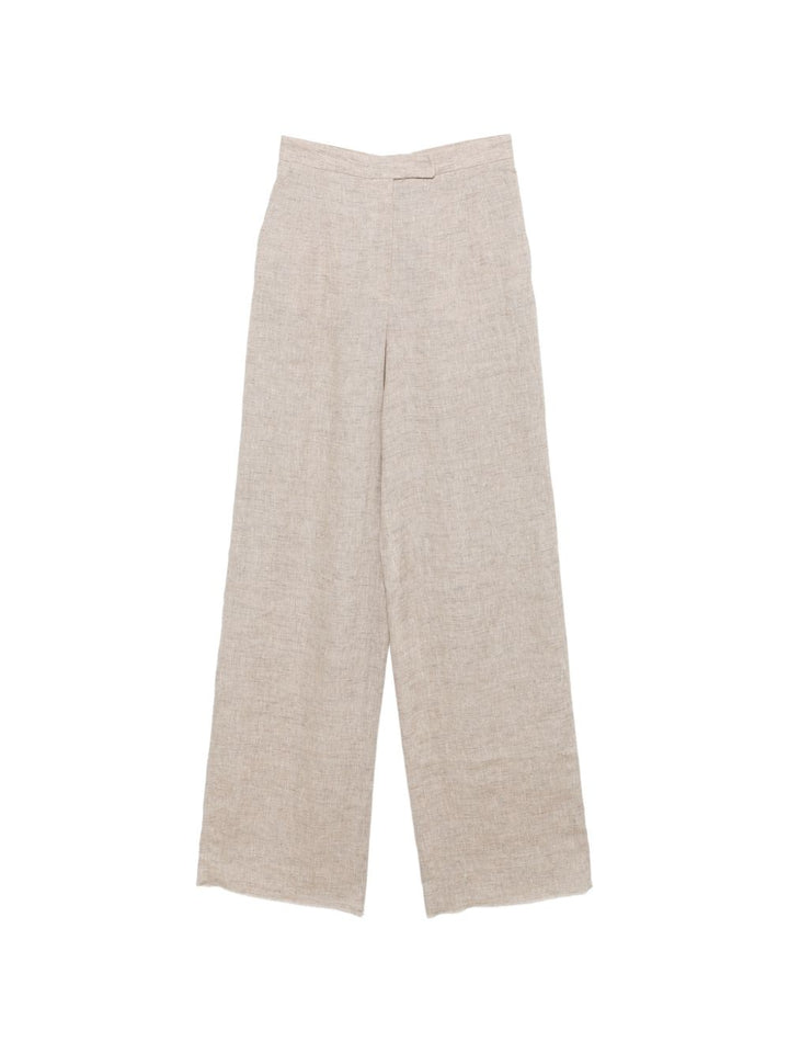 Emporio Armani Trousers - Chiari e Naturali | 81499e4d99ca77a8e9251aba77f007fd75b106ee