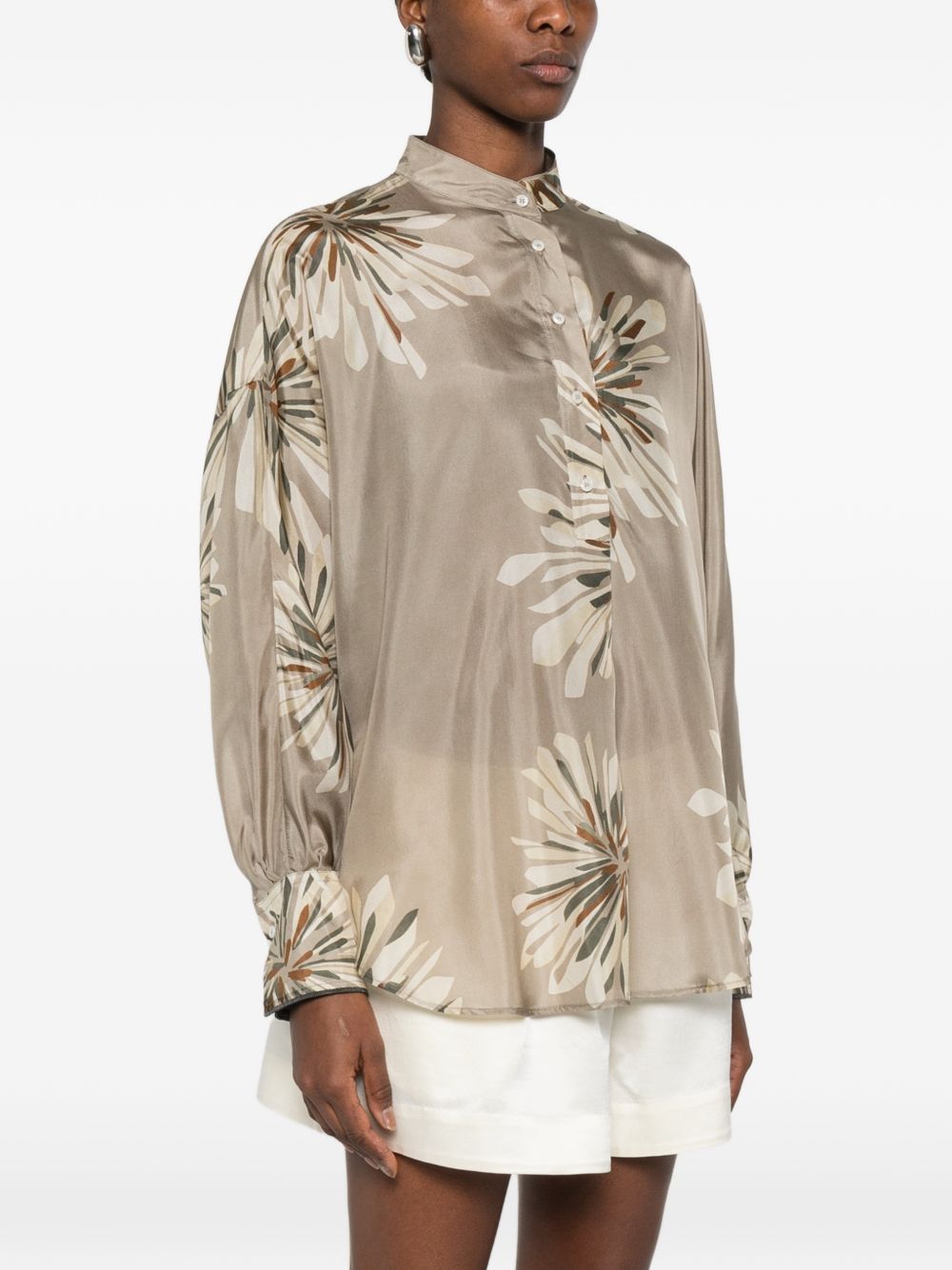 Brunello Cucinelli Shirts - MARRONE | 8e2396f3175b4792e31b973889d49d58301fac45