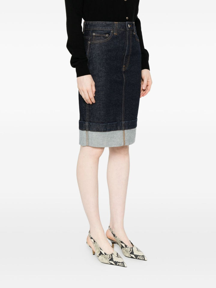 Khaite Skirts - Blue and green | befa40579ada6bb72f4e030f6ef0d43940acf1bf