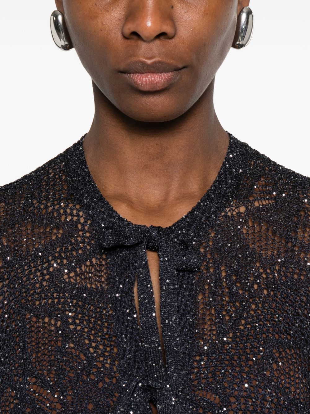 Fabiana Filippi Sweaters - Blue and green | a773bdf961d7714b56c90fd20014a2691938eeed