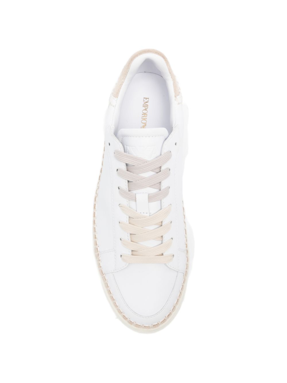 Emporio Armani Exclusive Sneakers - Chiari e Naturali | 7242089e3ffbf4c751c50ec128f2e48dec922edd