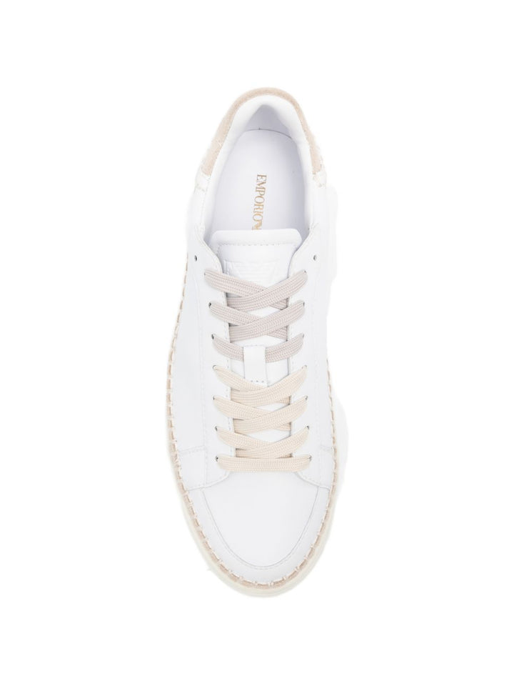 Emporio Armani Exclusive Sneakers - Chiari e Naturali | 7242089e3ffbf4c751c50ec128f2e48dec922edd