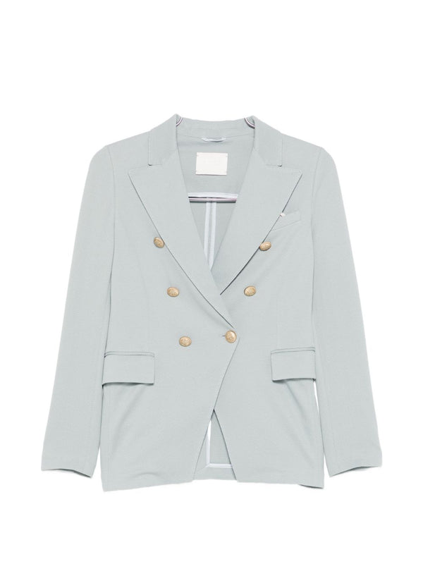 Cotton Double-Breasted Jacket