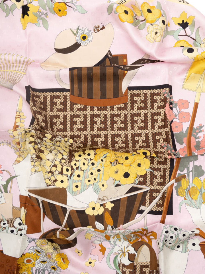 Fendi Scarfs - Light and natural | 08b539ae3d917bbc1f04349c27cb034921d83974