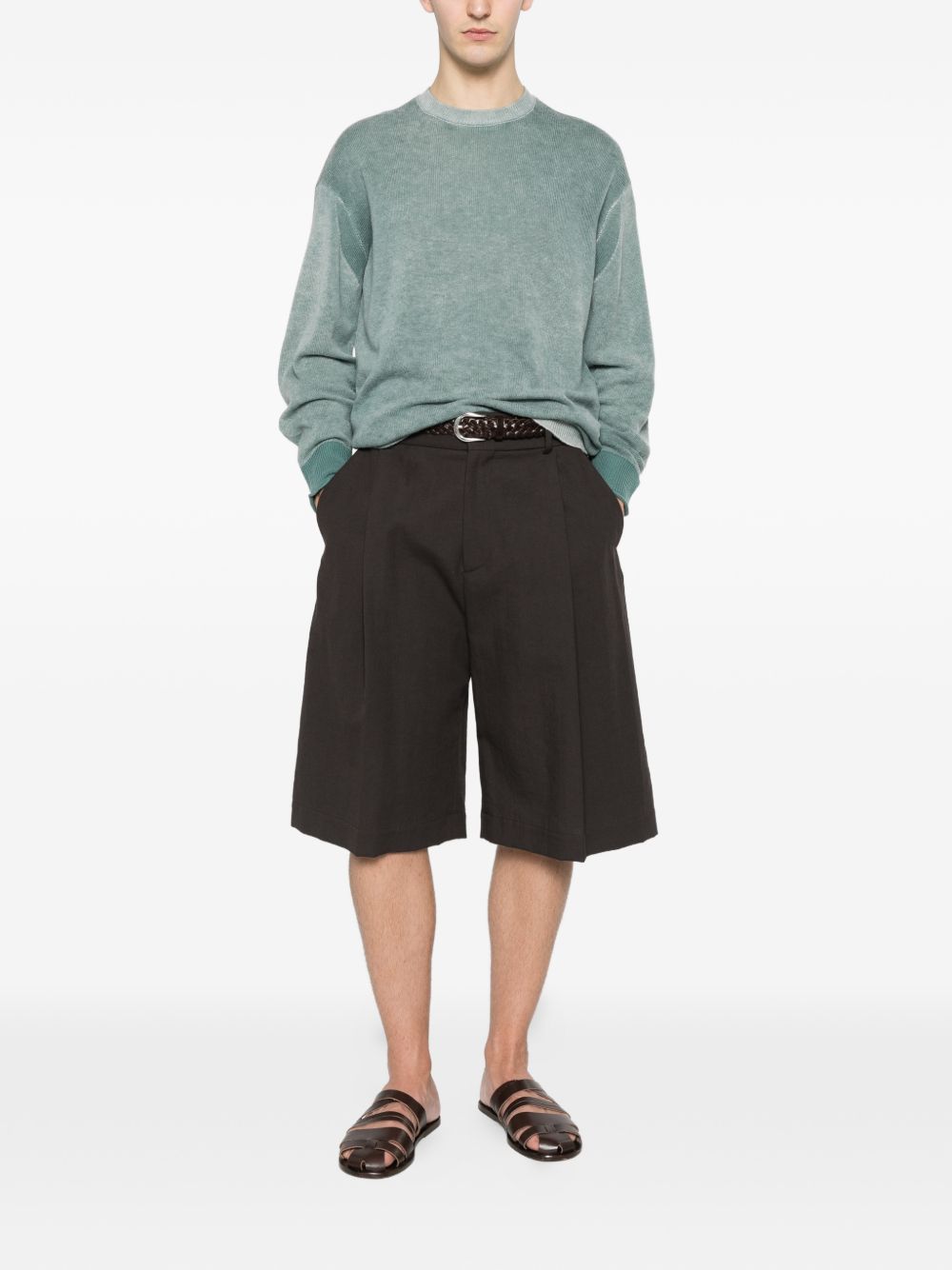 Emporio Armani Sweaters - Blue and green | 198de7545723a389096457f600f2a0425539521a