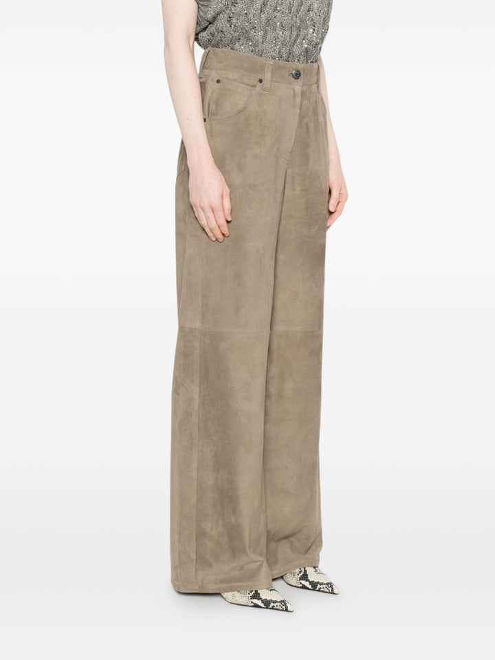 Brunello Cucinelli Trousers - Brown | ca1509b7cde3e14d6a54ef33d7c4492402a729ae