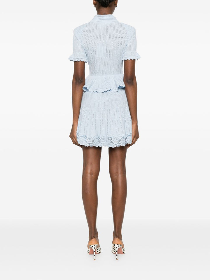 Self-Portrait Dresses - Blue and green | f6b481c7dbb5a5df073306f8133115b7f9d20777