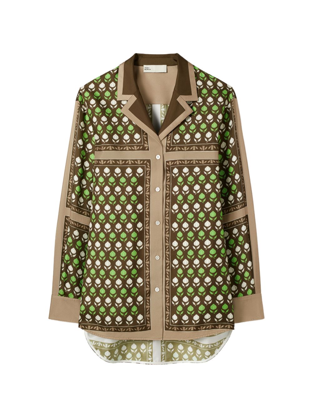 Tory Burch Shirts - Brown | efeca66ff29a6b94ec8a152645bc71f5bcd24c06