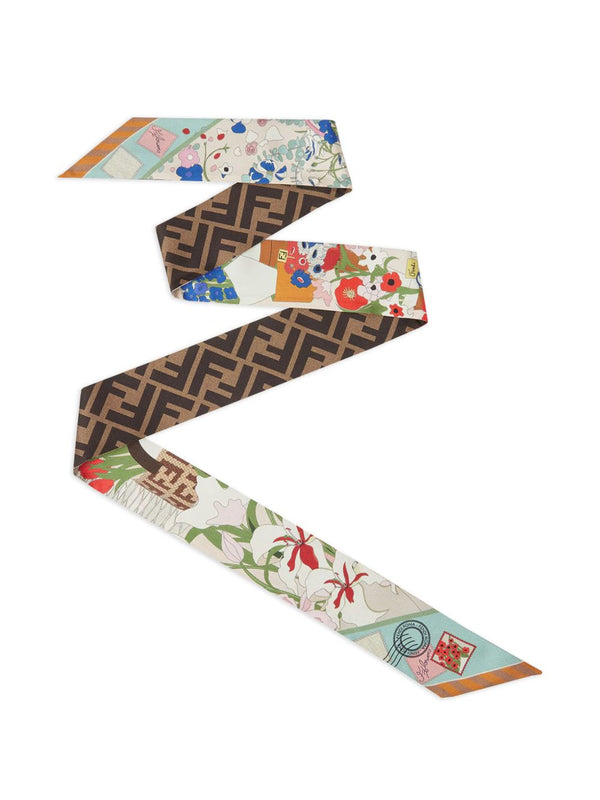 Printed Silk Foulard