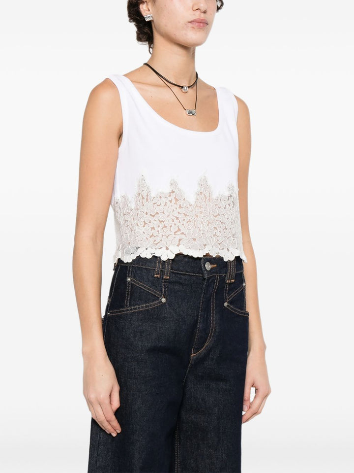 Ermanno Scervino Top - WHITE | f8d5c7beb1ff09b29d61523b66df3fdb2de58328