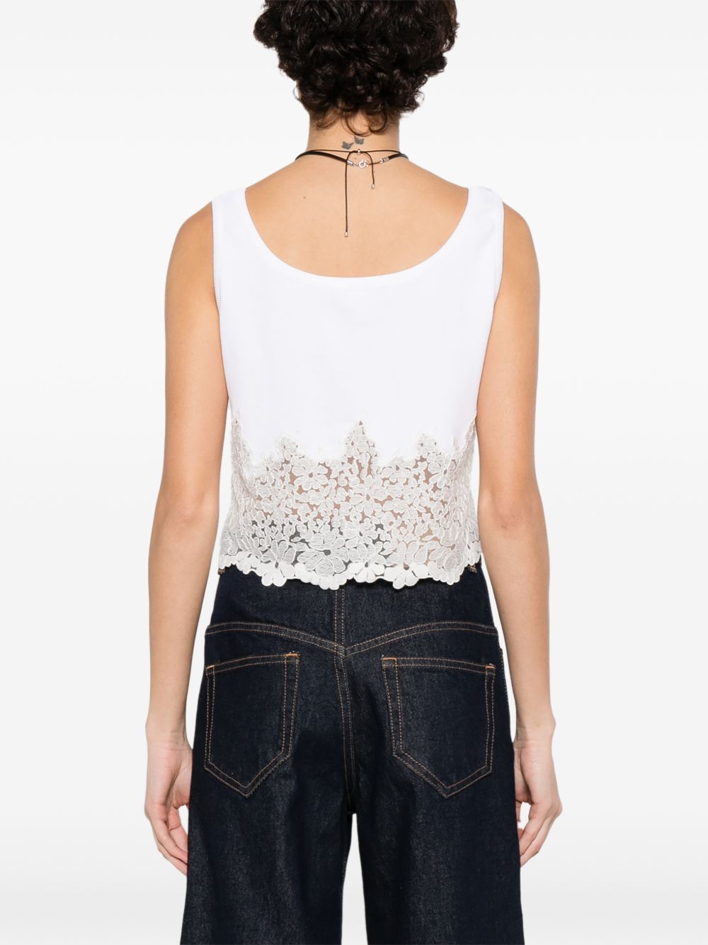 Ermanno Scervino Top - WHITE | 64f79206a724c7e9f08aaf790cb41c9273e9297f
